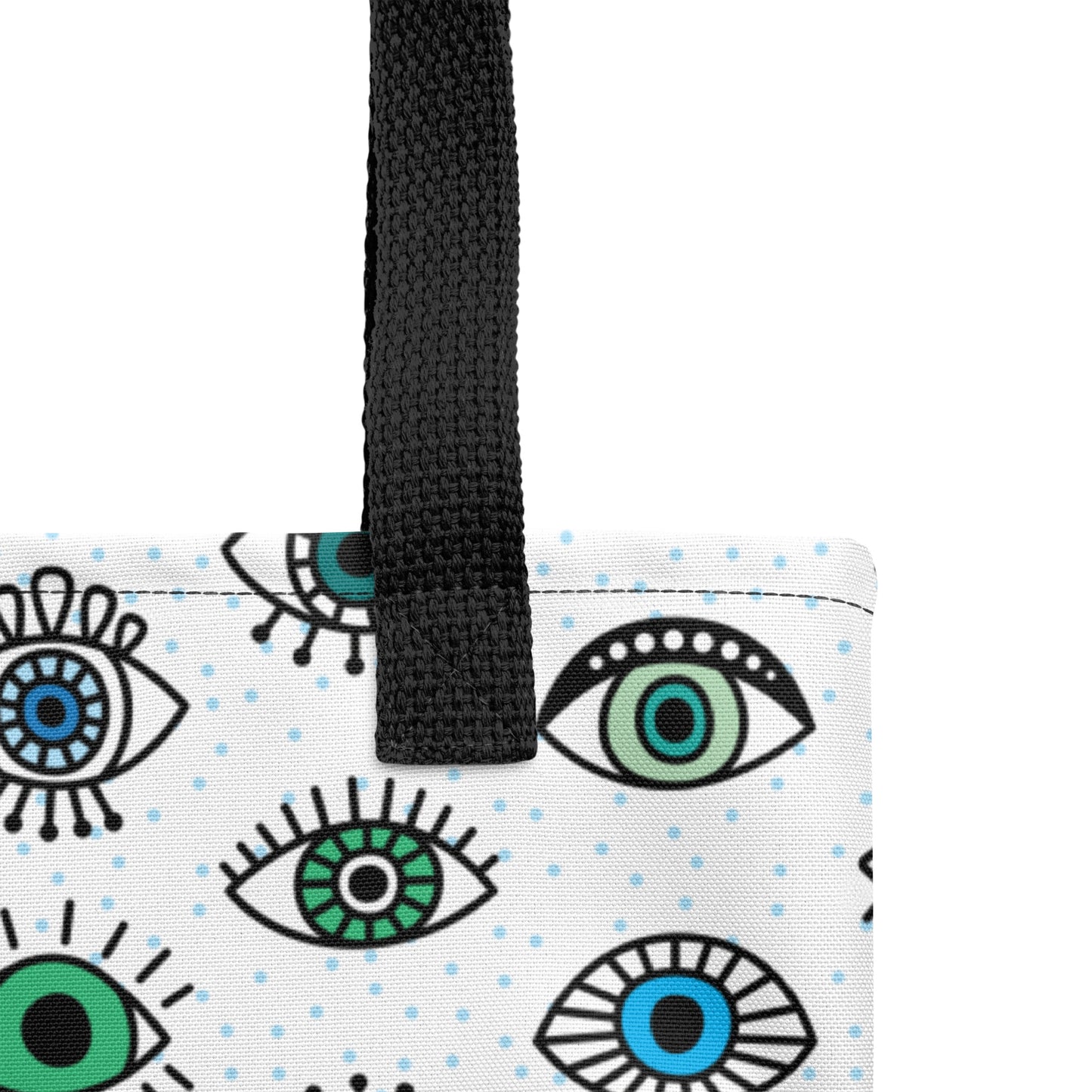 tote bag - eyes