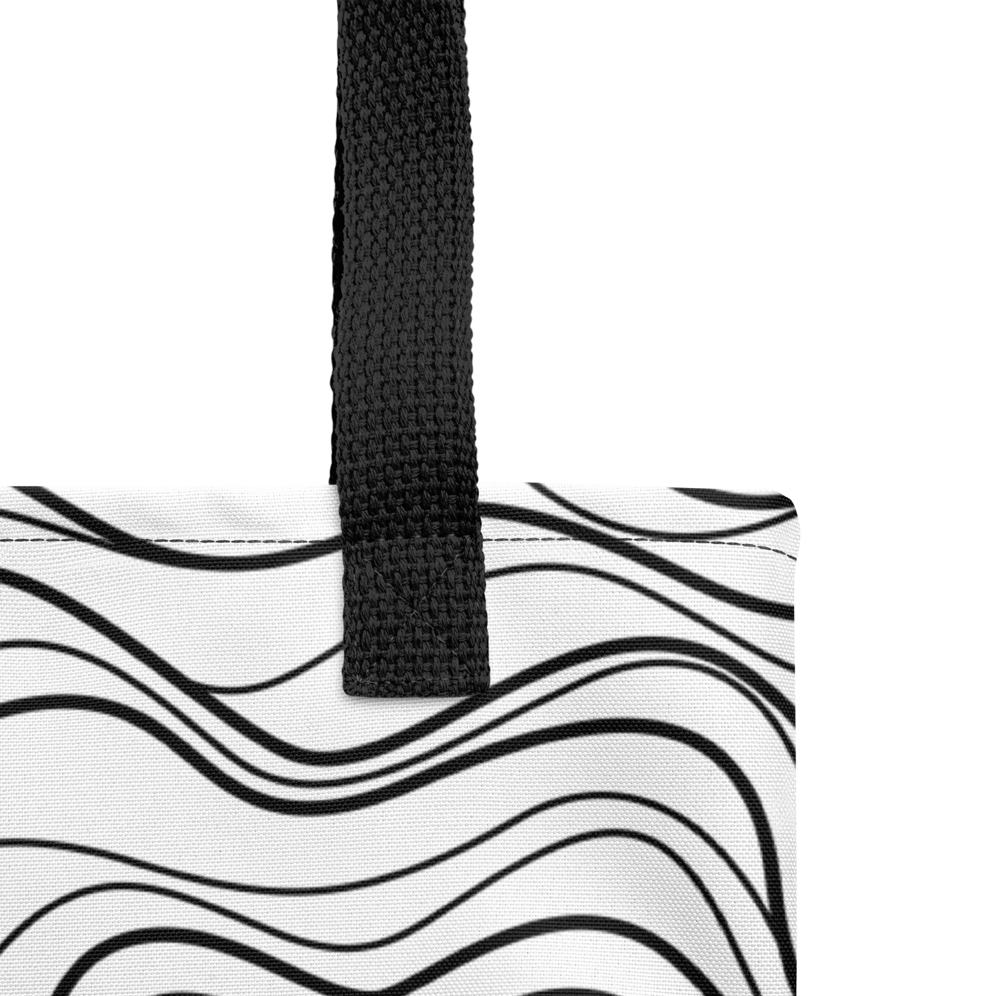 tote bag - swirl