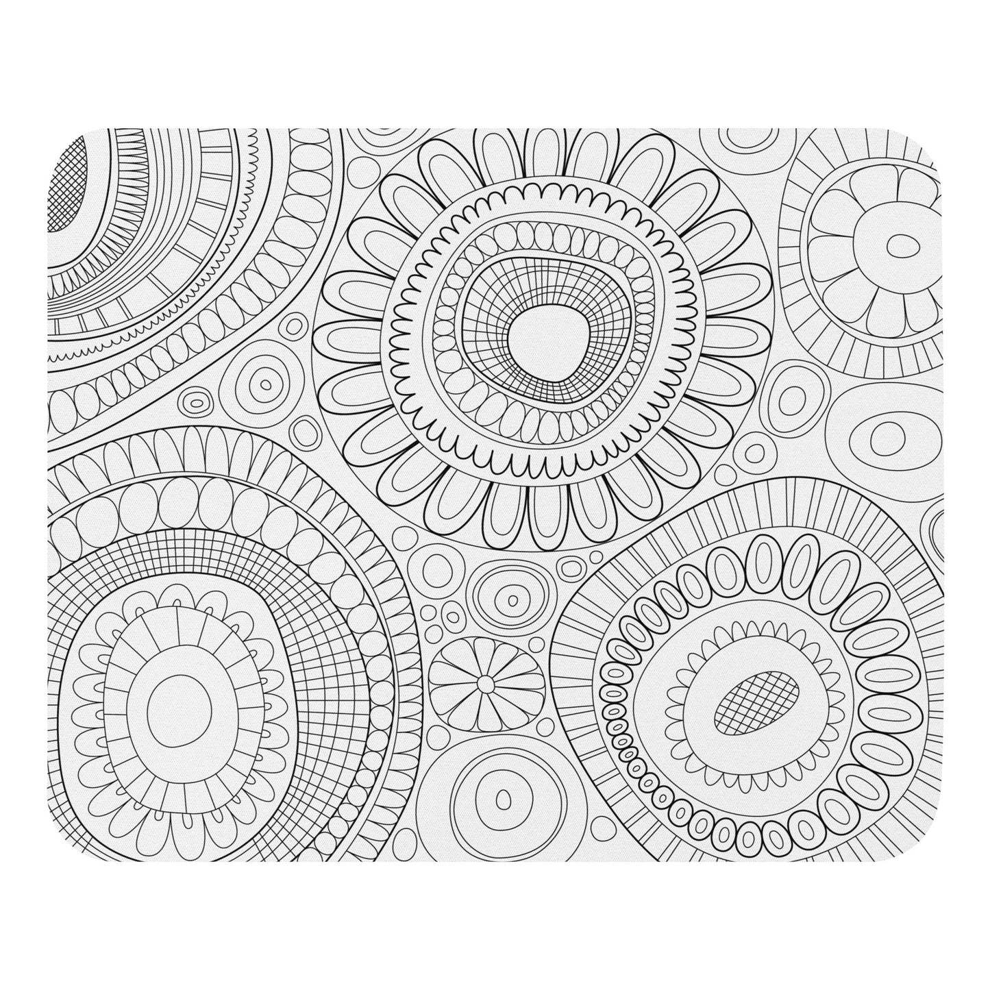 mouse pad - clusters