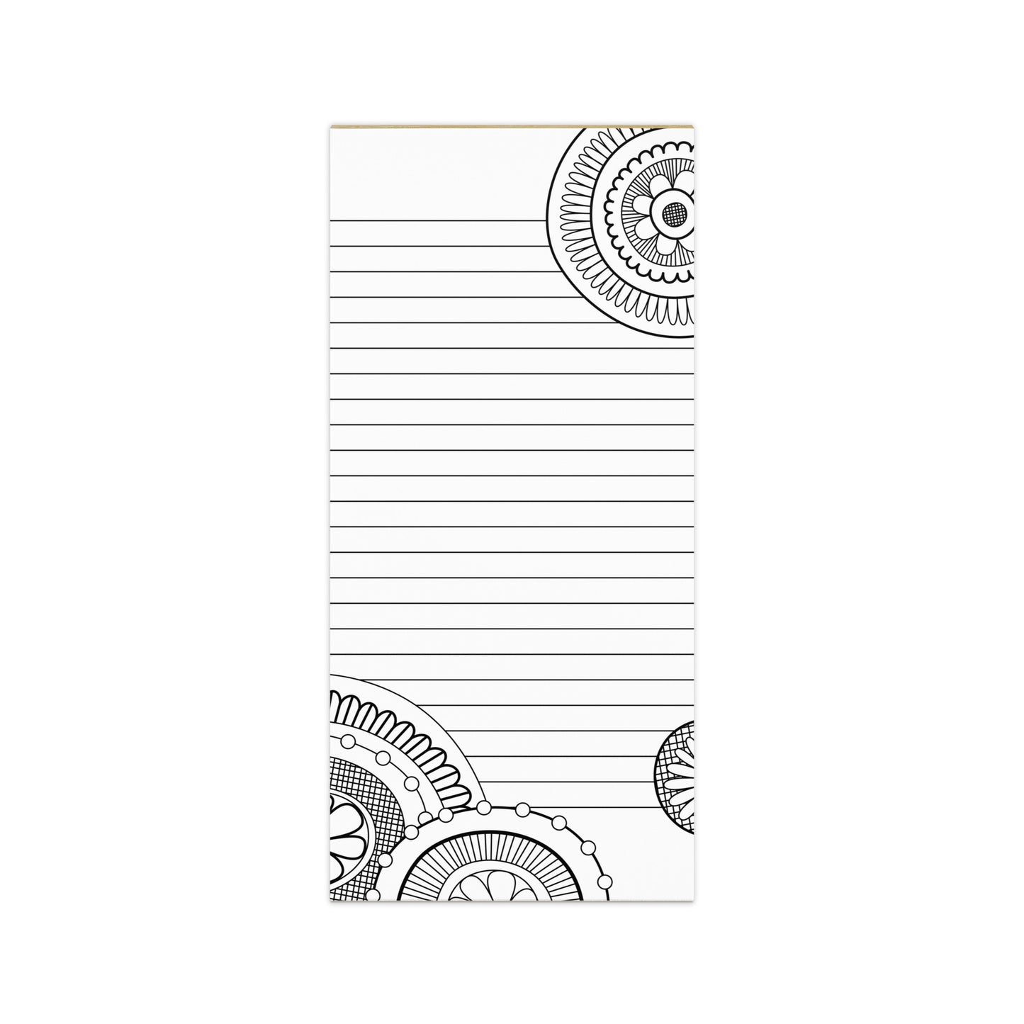 note pad - magnetic - mandalas