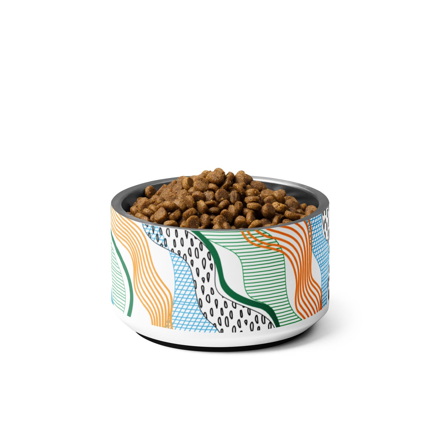 kibble bowl - small - squiggle