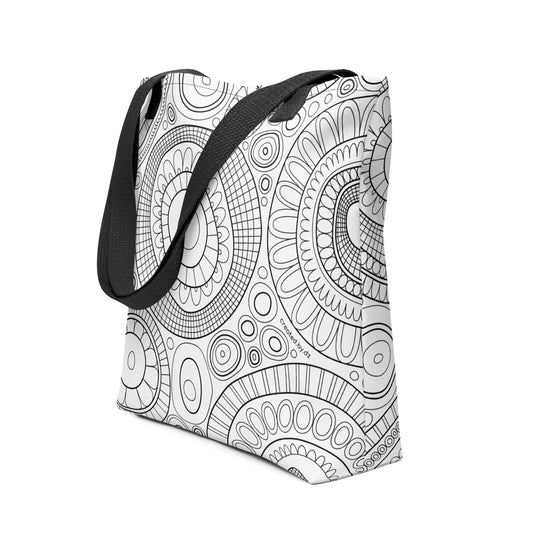 tote bag - clusters