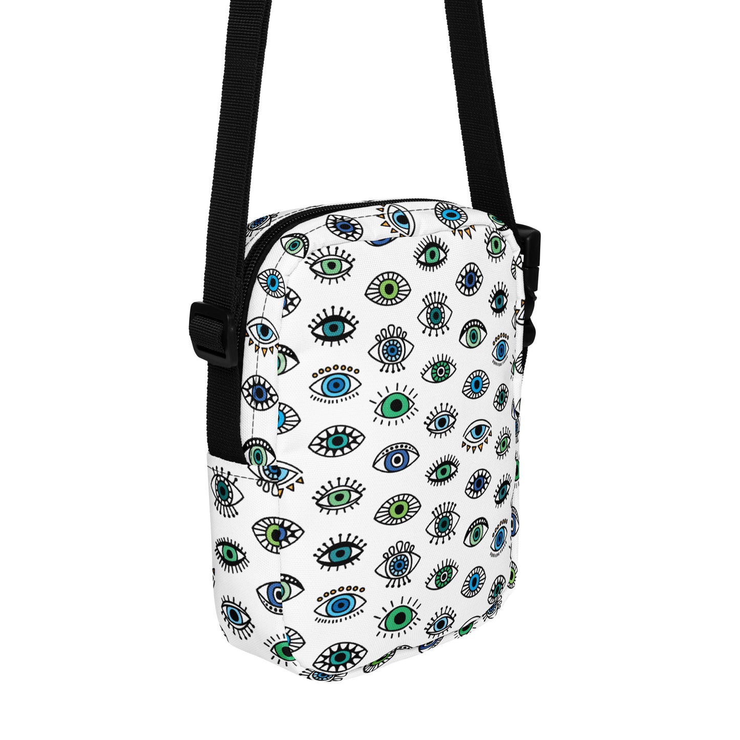 cross body bag - eyes