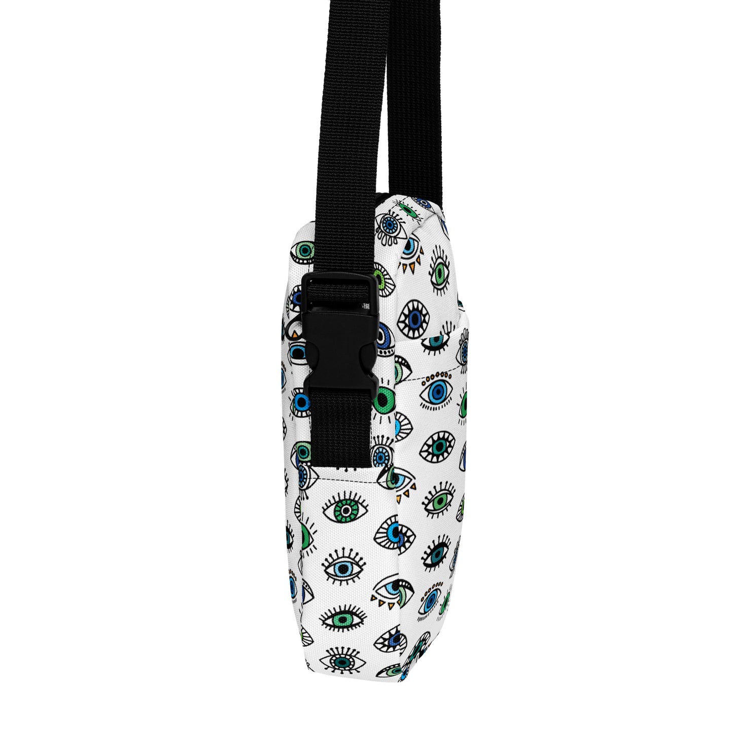 cross body bag - eyes
