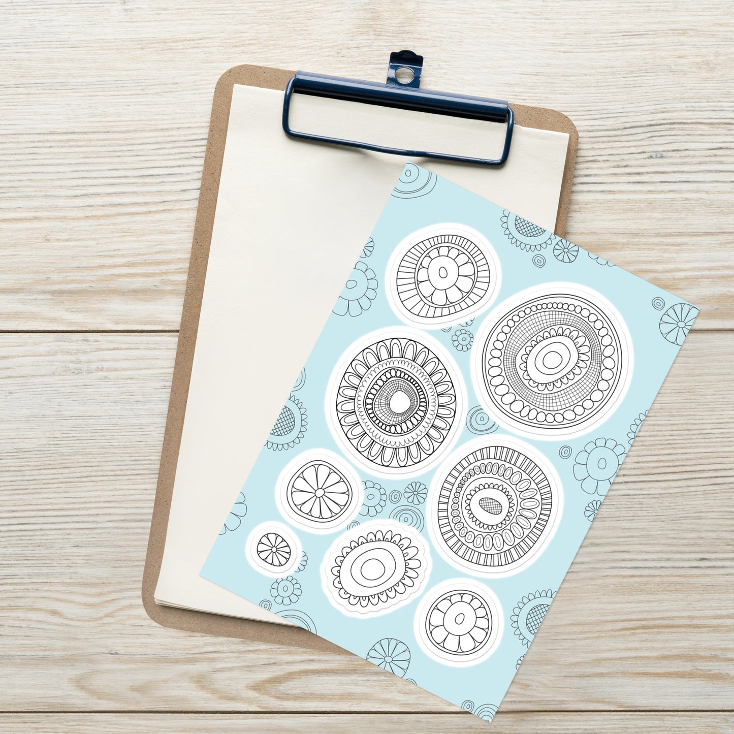 sticker sheet - clusters