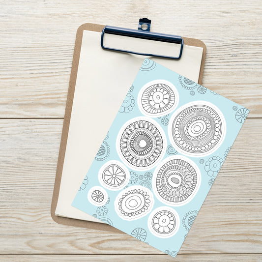 sticker sheet - clusters
