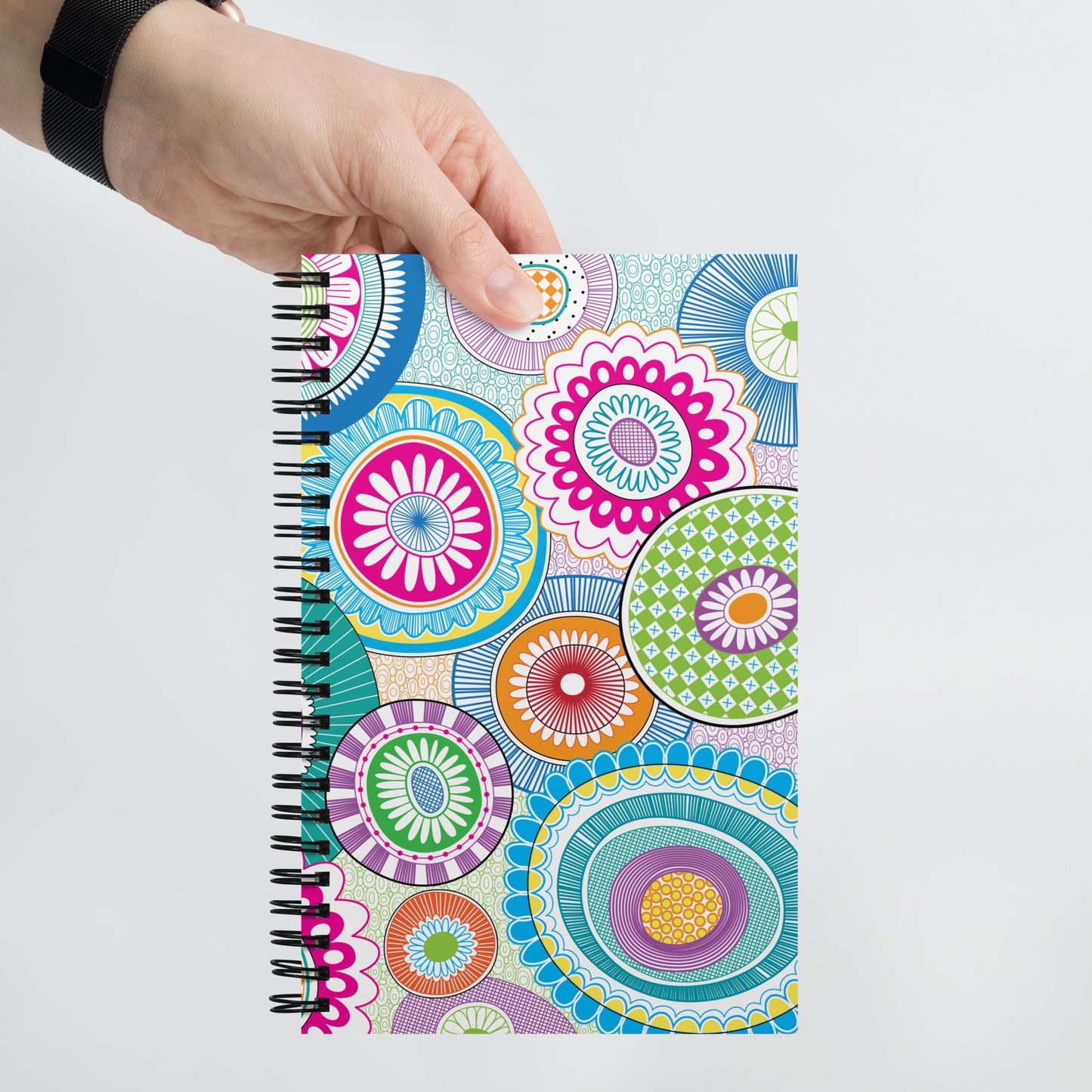 spiral notebook - small - bright