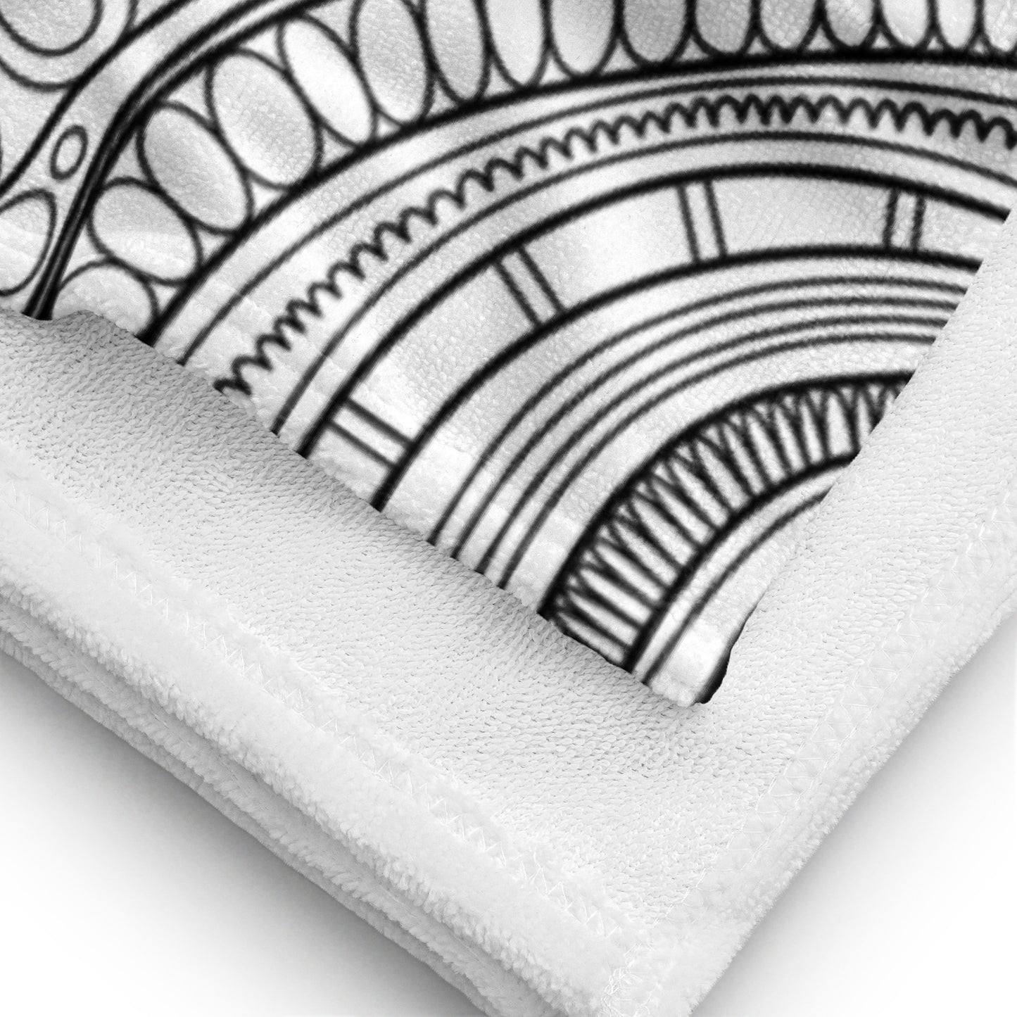bath / beach towel - clusters